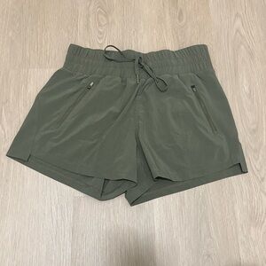 All in Motion Forest Green Women's Athletic Shorts